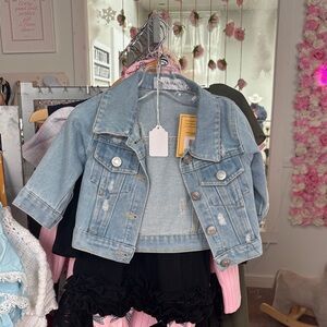 Kids Light Blue Denim Jacket